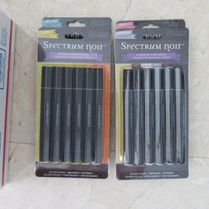 4 Packages Spectrum Noir Professional Alcohol Markers Double Ended Blendable